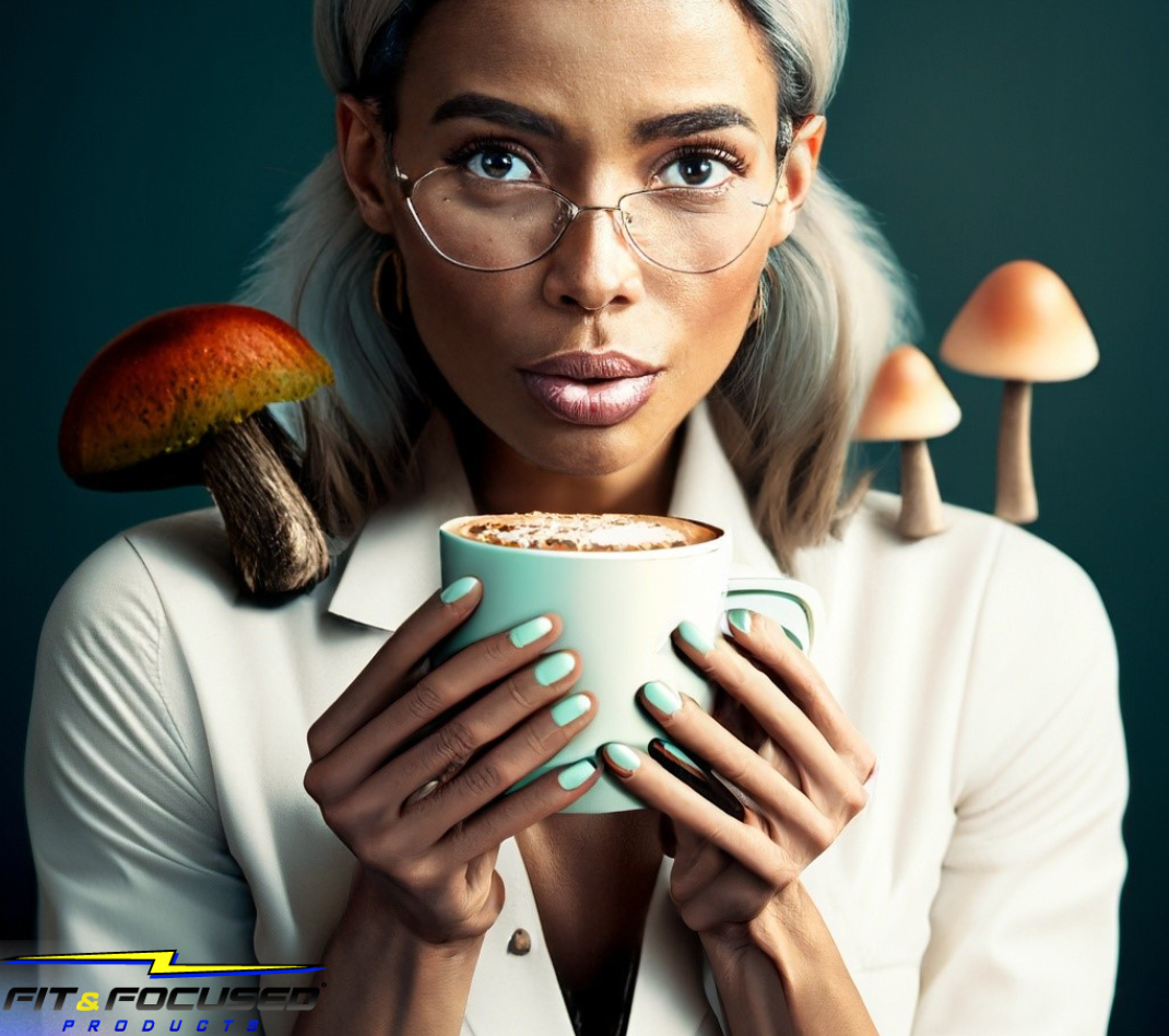 Organic Mushroom Coffee Pods With Lion's Mane - Keto Friendly Focus Coffee K-Cups for Memory and Brain Fog - Vegan, Low Acidity, and Natural Vitamin B and Potassium