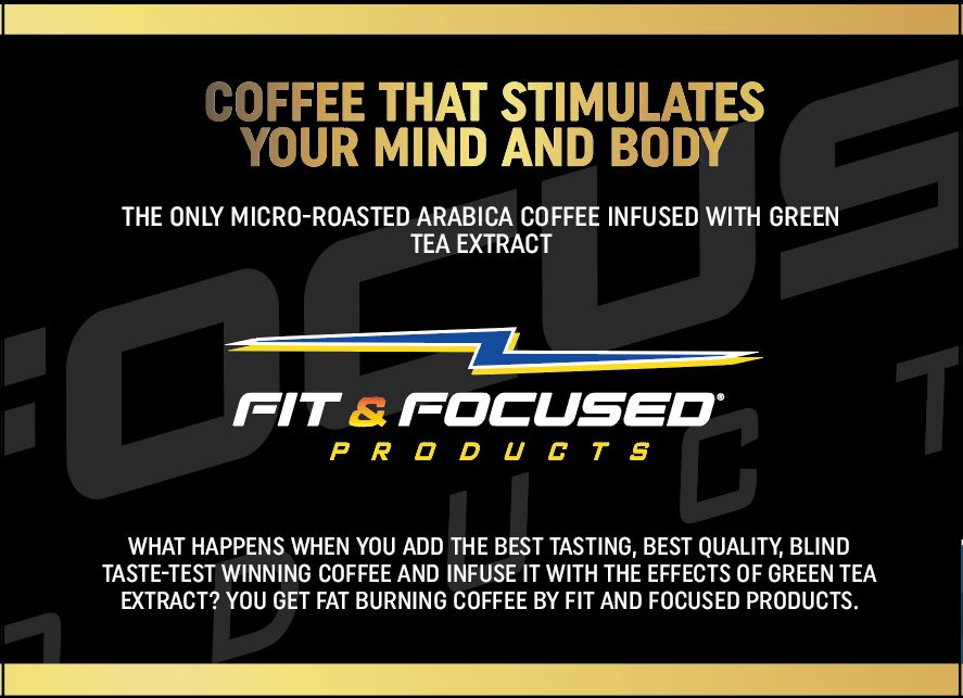 Fit & Focused Fat Burning K-Cup Coffee Back Of Box